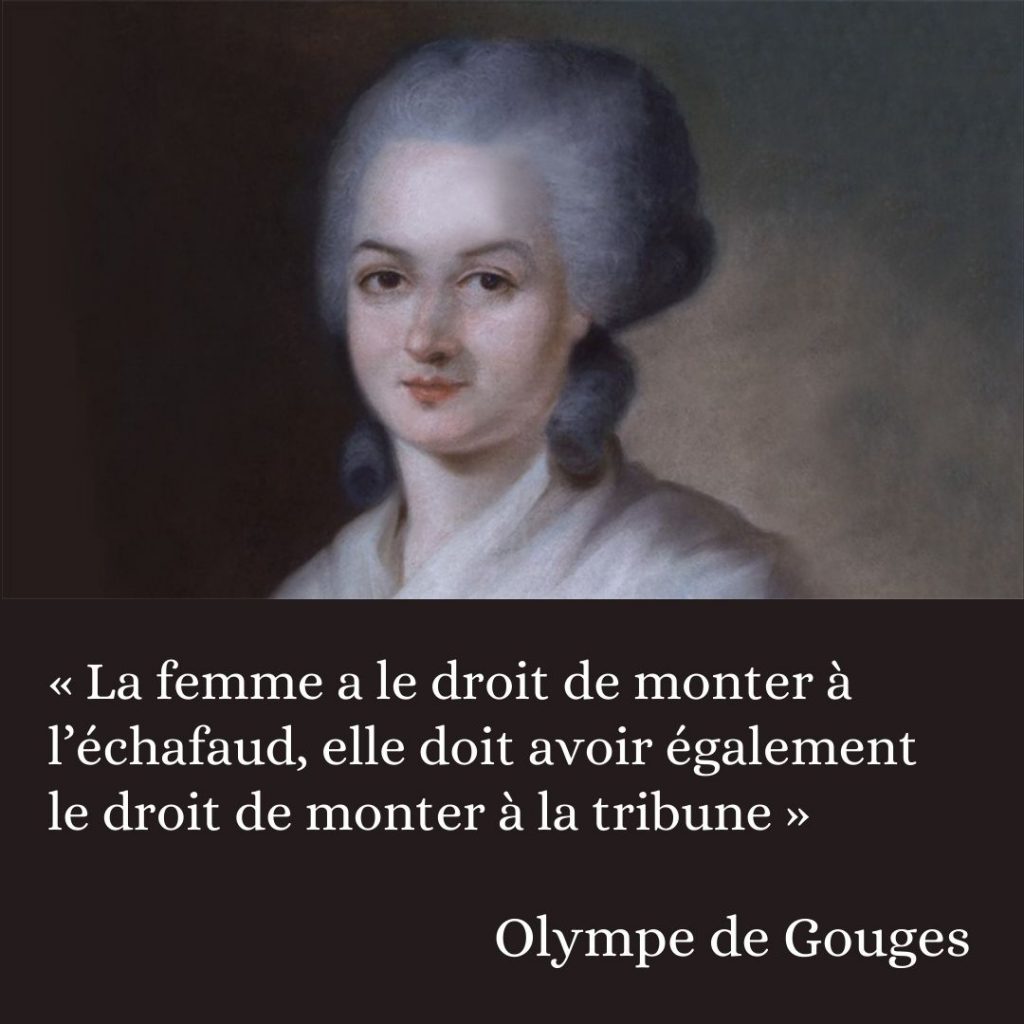 Citation D Olympe De Gouges Apprendre La Philosophie