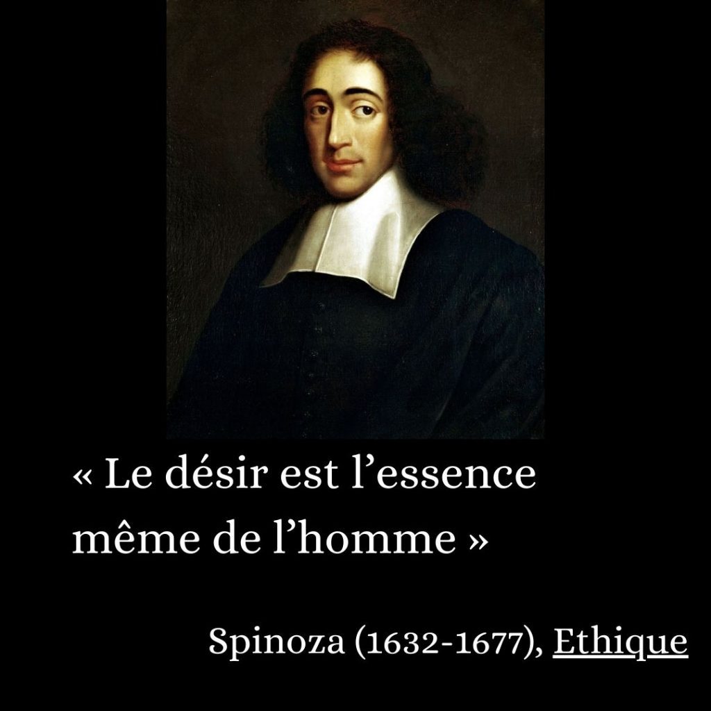Citation de Baruch Spinoza - Apprendre la philosophie