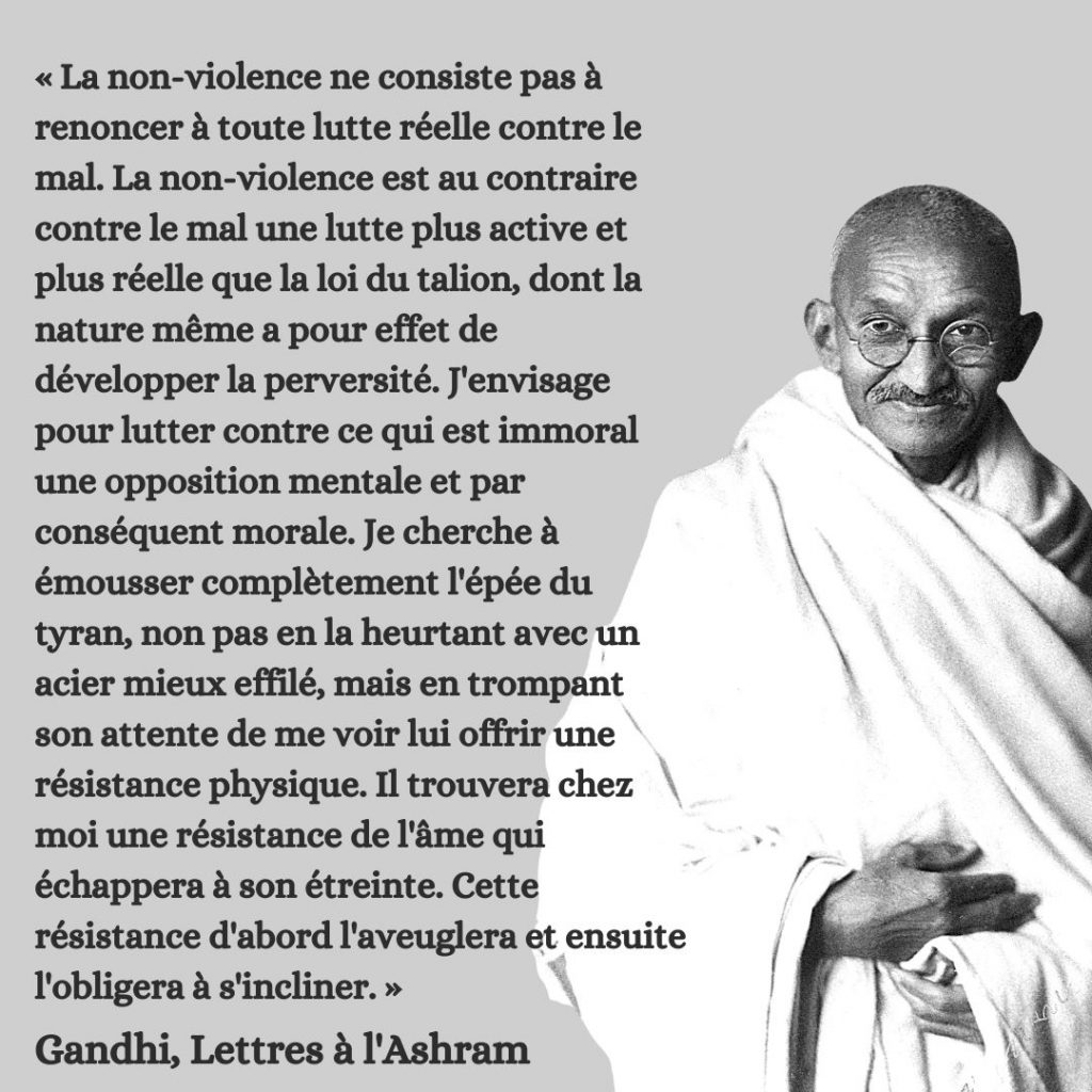 essay on gandhi and non violence
