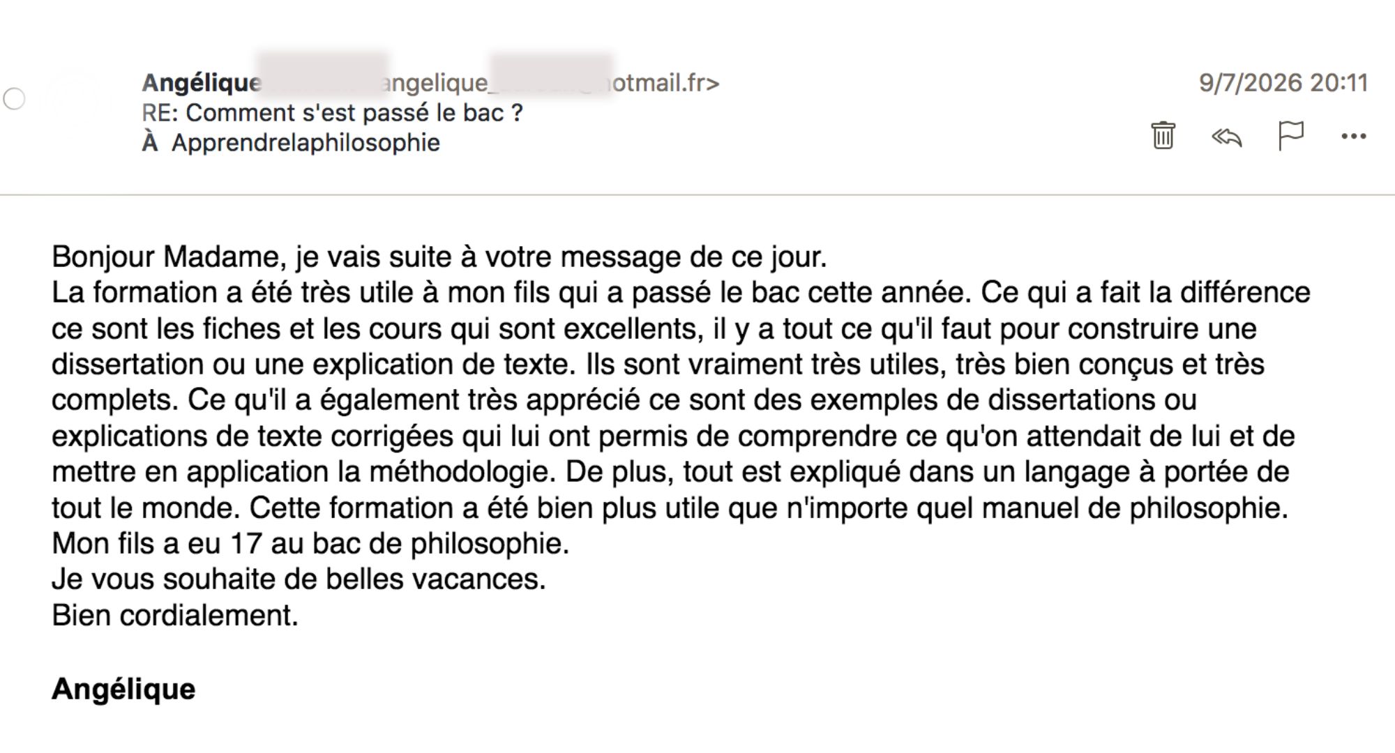 Avis formation Objectif 17 en philo